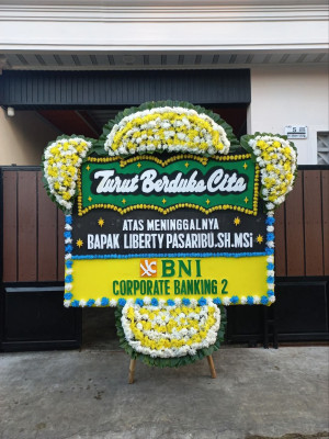 Papan Bunga Duka di Raren Batuah