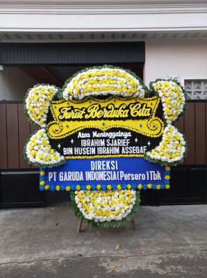 Papan Bunga Duka di Raren Batuah
