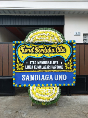 Papan Bunga Duka di Raren Batuah